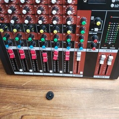 FULODE CT60 6-channel Professional mixer audio Bluetooth U disk 48V Phantom P…