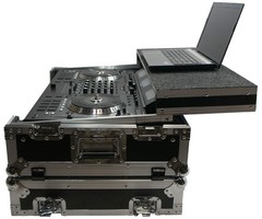 Harmony HCNS7IIWLTTR Flight Glide Laptop Stand Road DJ Custom Case Numark NS7III