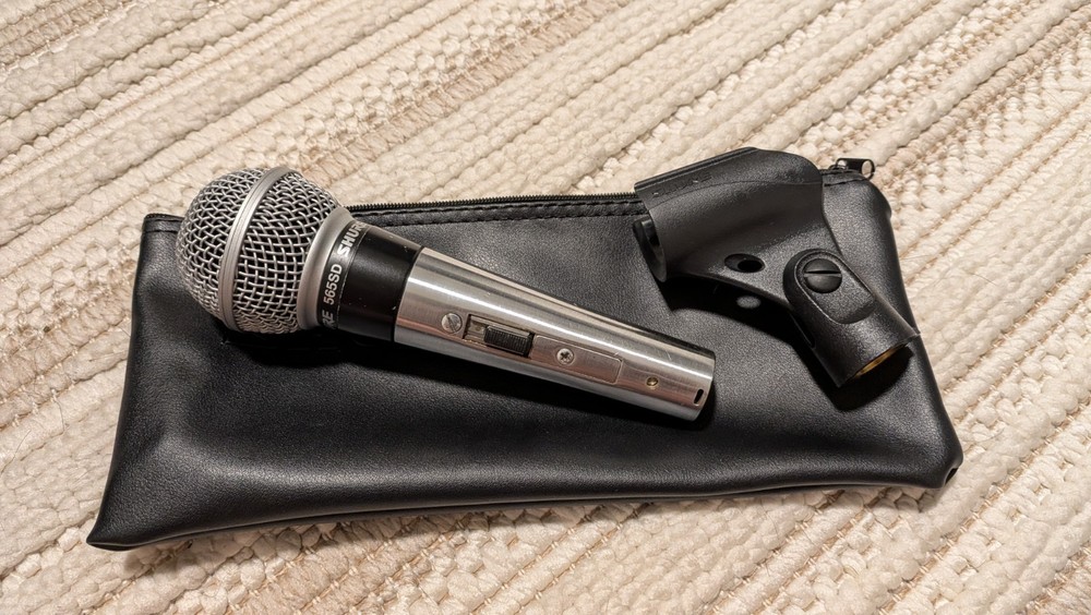 Vintage Shure 565SD Cardioid Dynamic Vocal Microphone