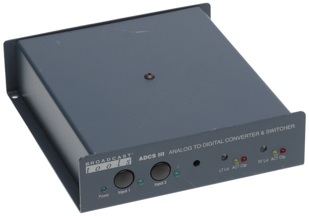 Broadcast Tools ADCS III EAS AES Digital Audio Analog Digital Converter *PARTS*