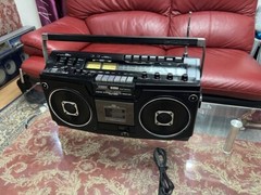 Marantz CRS-4800 SUPERSCOPE Boombox Double Cassette Deck AM/FM Radio Rare