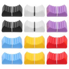 24Pcs Reusable Slider Potentiometer Knobs for Mixer Fader Caps Assorted Colors