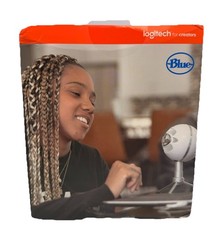 Logitech Blue Snowball Ice Plug-And-Play USB Microphone – Brand New Sealed