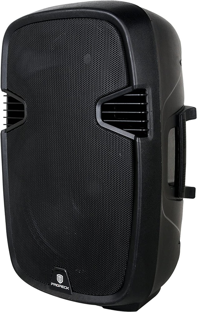 proreck Portable Powered Bluetooth Speaker 15-inch 600 Watt DJ Set
