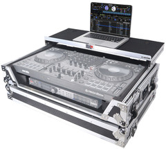 ProX XS-DDJFLX10WLT Pioneer DDJ-FLX10 Case w Laptop Shelf, 1U Rack Space, Wheels