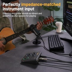 USB Audio Interface for PC: Interface with XLR Input 24-bit/192kHz Routing So…