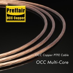 Audio 5M Bulk Cable 6N OCC Copper Power Wire Loudspeaker Cord for HiFi Amplifier