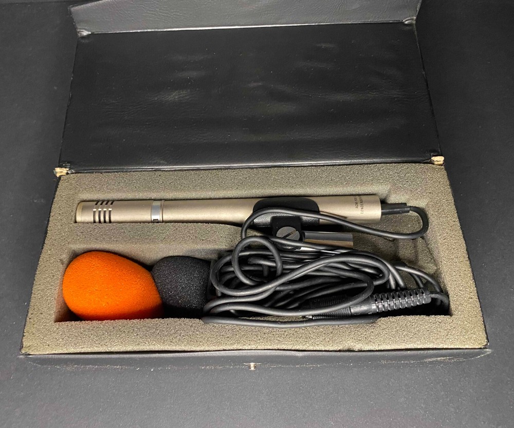 Akai Electret Condenser Microphone ACM-100 Skinny w/ Case