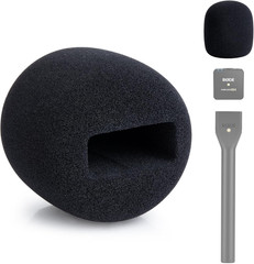 YOUSHARES Microphone Cover Foam Compatible with Rode Wireless Go II/PRO Suitable