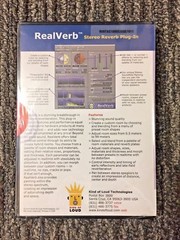 Kind of Loud RealVerb Stereo Reverb Plug-In 1.5 – 2000, RTAS, Pro Tools