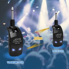 JOYO 2.4Ghz Wireless Guitar Bass System Transmitter Receiver 4 Channel