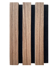 Acoustic Slatted Wood Panel 2Pcs Per Pack ( Curved Corrugate)