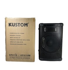 Kustom KPX110M ~ 10in 75W Passive Monitor Cabinet ~ Single / Excellent