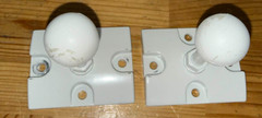 Pair Of JBL 179-00002-00 179-00002-01 Ball Mounts for Control 25 and 28 Speakers
