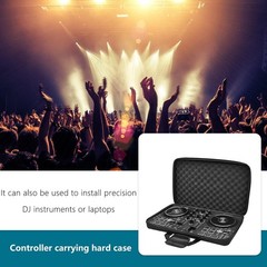 Lightweight DJ Equipment Case for Pioneer and Numark Controllers – Black Design