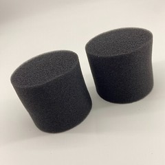 2-High Density Foam Plug For Speaker Foam Bung Plug Sponge Rear Bass 58mm x 50mm
