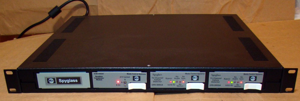 MCS Media Control Systems Spyglass TV Channel Failure Detection & Bypass System