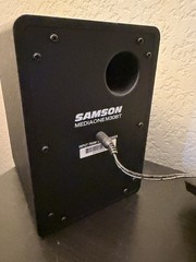 Samson MediaOne M30BT 3-In Powered.Bluetooth Studio 20W Monitors Pair Black
