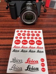 DIY Logo Decal badge For Leica Camera Camcorder Photography Hood