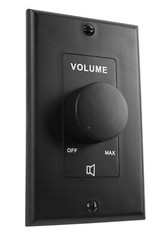Rockville 60w 70v Commercial Amplifier w/Bluetooth+Black Wall Volume Control+Mic