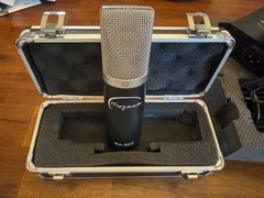 Mojave Audio MA-200 Tube Condenser Microphone, Power Supply/Shock mount/Mic Cord