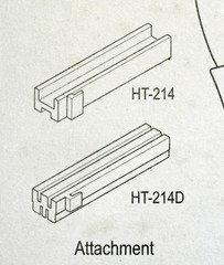 2pc Adapter for IDC DIP Plug Crimping tool HT-214D Width=0.1″ 0.3″ 0.6″ Hanlong