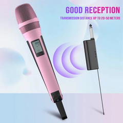 SKM9000 Wireless Microphone Professional UHF Frequency Adjustable Metal Sheel fo