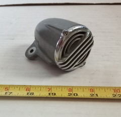Vintage RARE 1940’s microphone head, no top screws, unbranded, for parts.