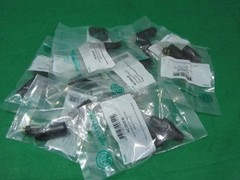 Neutrik NC3MX-B 3-Pin Black XLR-M Cable Connector w/ Gold Contacts, 10 Pack.
