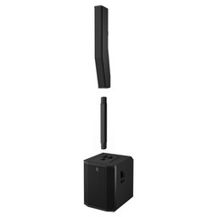 Electro-Voice EVOLVE 70 Black Column Powered Speaker System Pair w Road Case