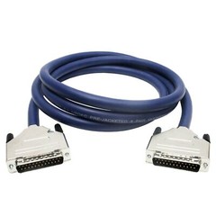 25 Pin D Sub to 25 pin Cable. Serial Db 25 Van Damme Multicore Loom Lead