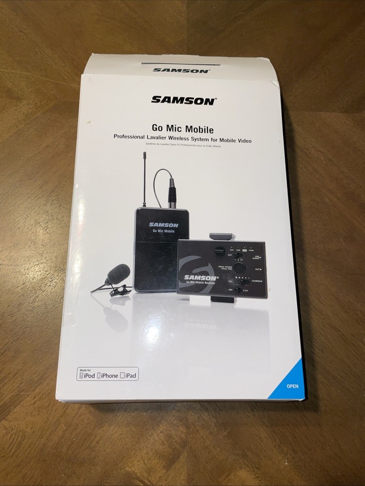 Samson Go Mic Mobile Omnidirectional Lavaliere Wireless System *READ