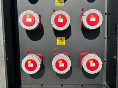 400A Power Distro With Cee 63A-Redx6 #383 (TRUEHEARTSOUND)