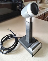 SHURE 450 SERIES II OMNIDIRECTIONAL DYNAMIC BASE STATION MICROPHONE -Works