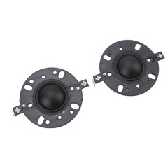 2PCS Tweeter Diaphragm Soft Sound Quality For 4 Inch Tweeter Easy To Use