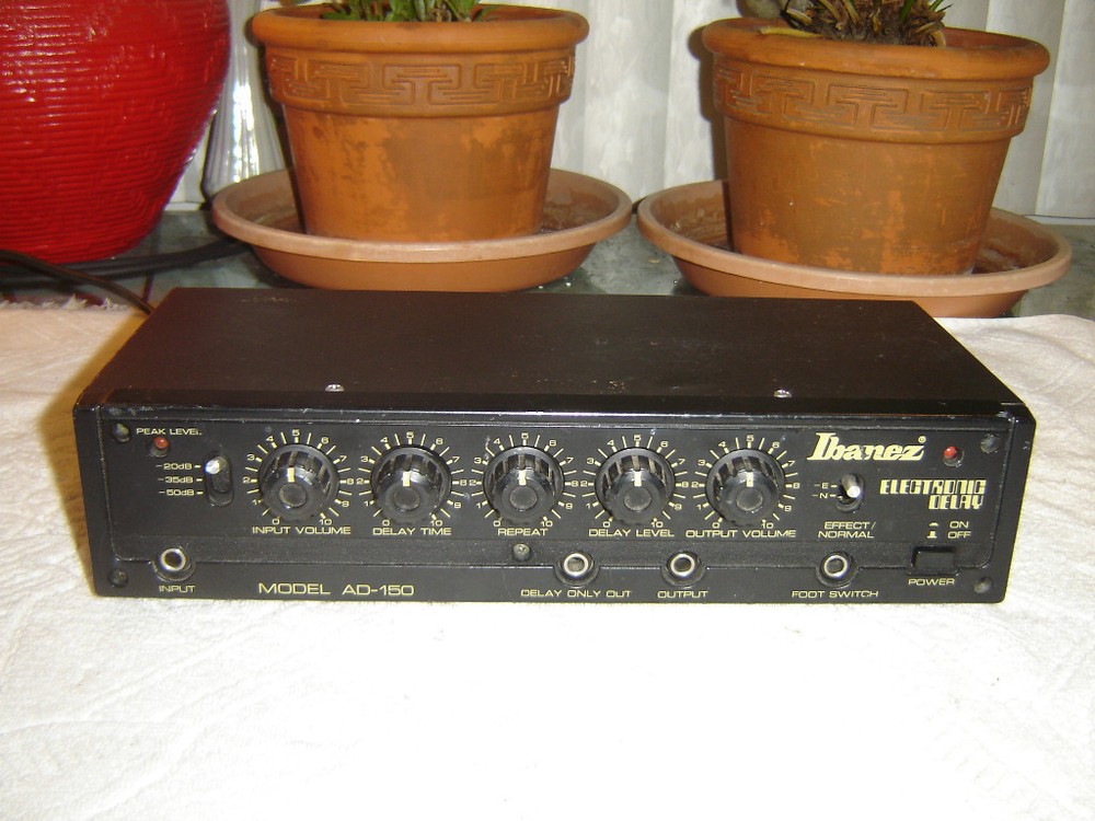 Ibanez AD-150, Electronic Delay, Analog Delay, Vintage Unit