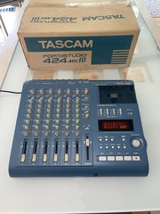 Tascam Portastudio 424 MKIII 4-Track Cassette Tape Recorder Mixer -Boxed Tested