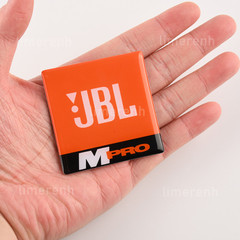 4pcs Replacement JBl Mpro Badge Emblem Logo Adhesive 60mm*60mm