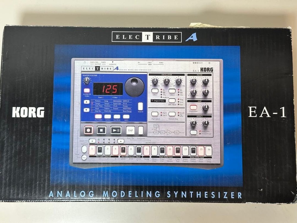 KORG Electribe EA-1 USA Version Analog Modeling Synthesizer Box Tested Japan
