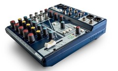 Soundcraft Notepad-8FX Small-format Analog Mixer w USB I/O and Lexicon Effects