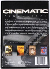 Big Fish Audio Cinematic Percussion Sample/Sound Library/Sampling CD Wav Rex