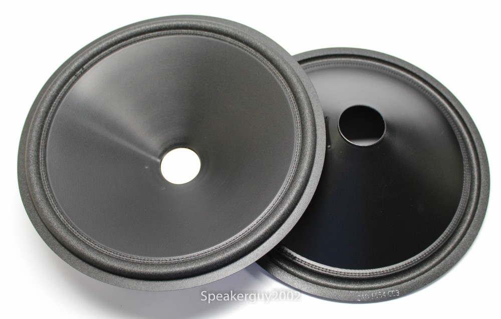 Pair 15″ Poly Cones – Speaker Parts — 240-1554