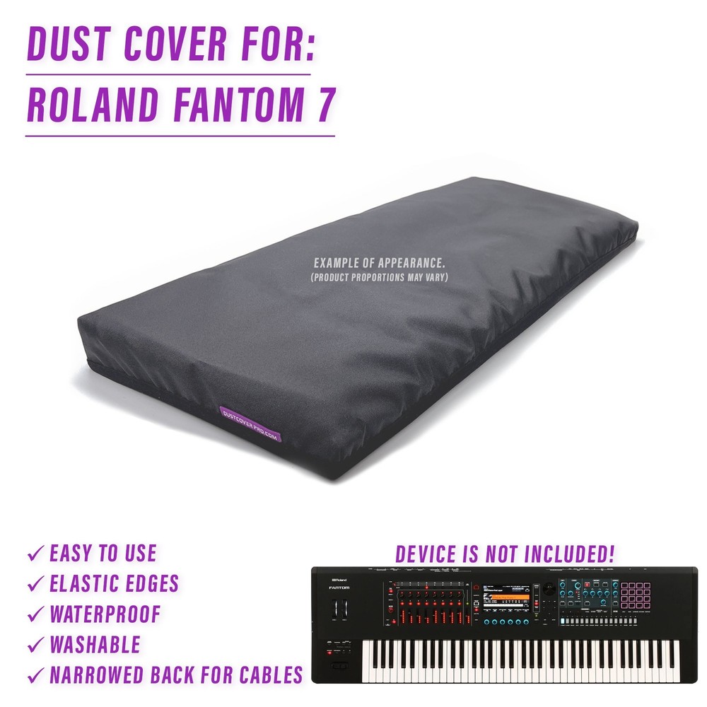 DUST COVER for ROLAND FANTOM 7