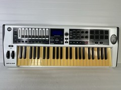 Novation Impulse 49 Key USB MIDI Controller Keyboard Semi Weighted Silver Used