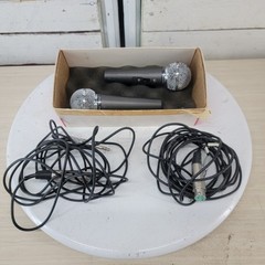 Vintage Realistic Highball Microphones 33-983 Pair Dual Impedance Tested Read