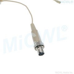 Omnidirectional Headset Microphone For MiPro Wireless Transmitter Single Ear Mic