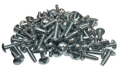 100 Pack M6 Rack Screws Zinc Plated USA Made GM6-SZN-T10 Server Hardware
