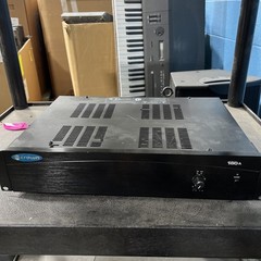 CROWN 180A Single Channel Audio Power Amplifier with Rackmount POWER TESTED
