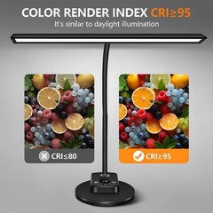Piano Light, Upgraded LED Lamp for Grand/Upright & Digital Large, Black