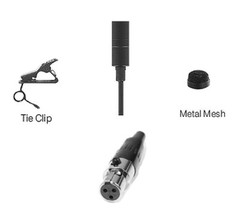 2pcs Pro Lapel Microphone Lavalier Mic for AKG Wireless WMS PT 40 mini 60 80 DPT